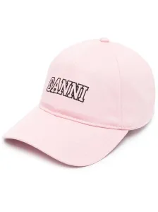 GANNI - Cappello Baseball Con Logo #3007520