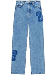 GANNI - Jeans Denim In Cotone Organico #3118724