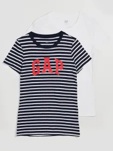 GAP Cotton T-shirts with logo, 2pcs - Women