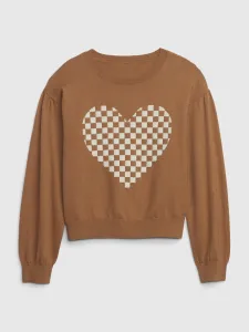 GAP Kids sweater with plaid heart - Girls #1485307