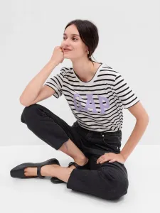 GAP Striped T-shirt with logo - Women #2832084