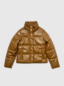 GAP Artificial Leather Quilted Jacket - Women #1493661