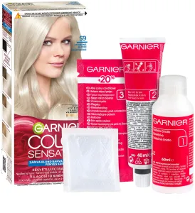 Garnier Colore per capelli Color Sensation The Vivids (Permanent Hair Color) 60 ml stříbrir Blond (Stříbrná blond)