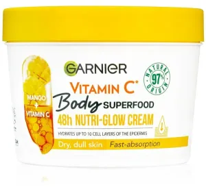 Garnier Crema corpo illuminante per pelle secca Body Superfood Mango + Vitamin C (Glow Cream) 380 ml