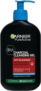 Garnier Gel detergente contro i punti neri (Charcoal Cleansing Gel) 250 ml
