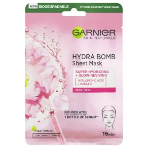 Garnier Maschera faciale idratante in tessuto Sakura Skin Naturals Hydra Bomb (Tissue Mask) 28 g
