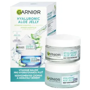 Garnier Set regalo trattamento viso idratante Skin Naturals Hyaluronic Aloe Jelly Duopack
