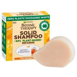 Garnier Shampoo solido rigenerante per capelli molto danneggiatiBotanic Therapy (Honey & Beeswax Solid Shampoo) 60 g