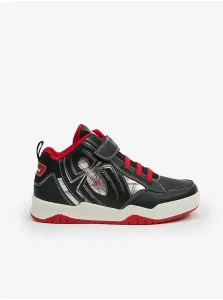 Red-Black Boys' Ankle Sneakers Geox Perth - Boys