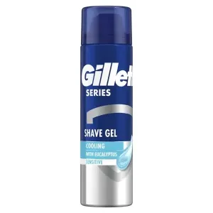 Gillette Gel barba rinfrescante Serie Sensitive Eucalyptus (Cooling Shave Gel) 200 ml