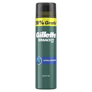 Gillette Gel da barba Mach3 Extra Comfort (Shave Gel) 200+40 ml