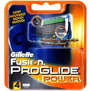 Gillette Lamette di ricambio Fusion Proglide Power 4 pz