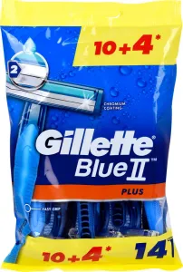 Gillette Rasoi da uomo usa e getta Gillette Blue2 Plus 10+4 pz