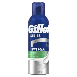 Gillette Schiuma da barba lenitiva Serie Sensitive Aloe Vera (Soothing Shave Foam) 200 ml