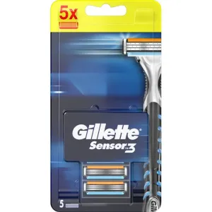 Gillette Testine di ricambio Gillette Sensor3 5 pz