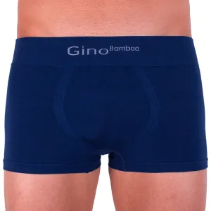 Men's Boxers Gino seamless bamboo blue #173060