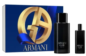 Giorgio Armani Code Parfum - profumo 125 ml (ricaricabile) + profumo 15 ml