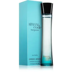 Giorgio Armani Code Turquoise For Women - EDT 2 ml - campioncino con vaporizzatore