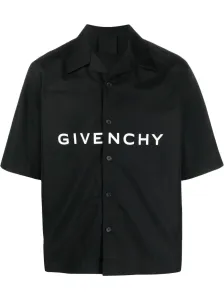 GIVENCHY - Camicia In Cotone Con Logo #3013382