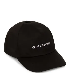 Givenchy Boys Logo Cap Black - 52 BLACK
