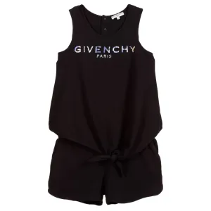 Givenchy Girls Logo Dress Black - 10Y BLACK