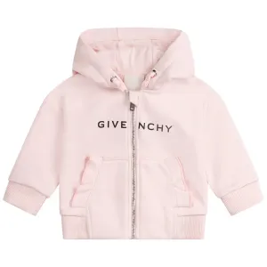 Givenchy Baby Girls Logo Hoodie Pink - 12M PINK
