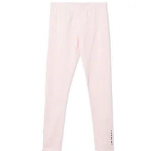 Givenchy Girls All Over Logo Leggings Pink - 4Y PINK