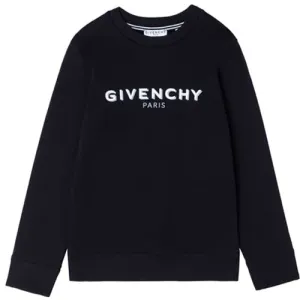 Givenchy - Boys Logo Print Sweatshirt Black - 14Y BLACK