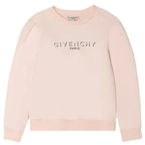 Givenchy - Girls Pink Logo Sweatshirt - 4Y pink