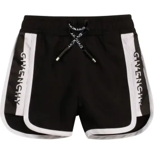 Givenchy Baby Boys Side Logo Swimshorts Black - BLACK 2Y