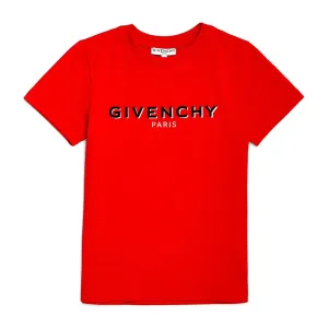 Givenchy - Baby Boys Logo T-Shirt Red - 2Y RED