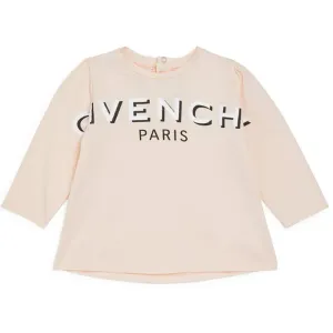 Givenchy - Baby Girls Logo T-Shirt Pink - 18M PINK