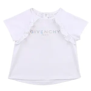 Givenchy Baby Girls T-shirt White - 3Y