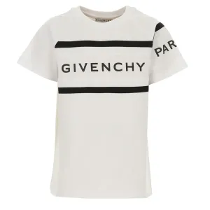 Givenchy Boys Logo T-shirt White - 8Y WHITE