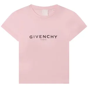 Givenchy Girls Classic Logo T Shirt Pink - 10Y Pink