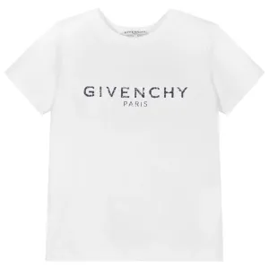Givenchy Kids Unisex Logo T-Shirt White - 8Y WHITE