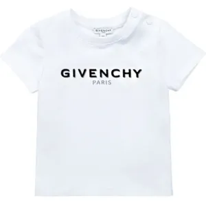 Givenchy - White Baby Boys Logo T-Shirt - 9M White