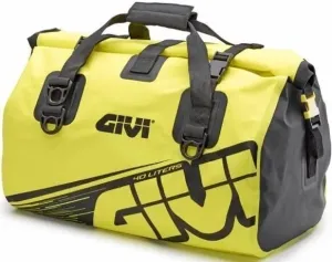 Givi EA115FL Waterproof Cylinder Seat Bag 40L Neon Yellow