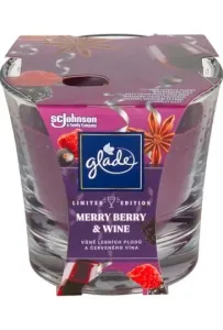 Glade Candela profumata edizione limitata Merry Berry & Winne 129 g