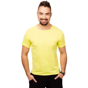 Man T-shirt GLANO - yellow #2123671