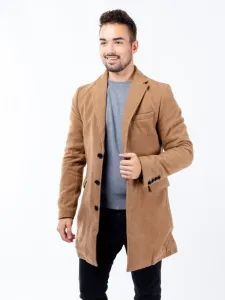 Men's coat GLANO - brown