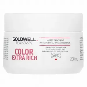 Goldwell Dualsenses Color Extra Rich 60sec Treatment maschera per capelli colorati 200 ml
