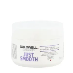 Goldwell Dualsenses Just Smooth 60sec Treatment maschera levigante per capelli in disciplinati 200 ml