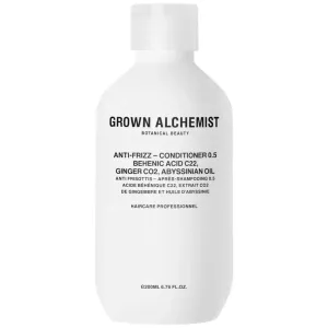 Grown Alchemist Balsamo per capelli crespi e ribelli Behenic Acid C22, Ginger CO2, Abyssinian Oil (Anti-Frizz Conditioner) 200 ml