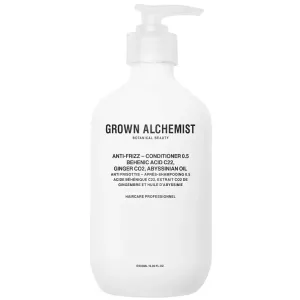 Grown Alchemist Balsamo per capelli crespi e ribelli Behenic Acid C22, Ginger CO2, Abyssinian Oil (Anti-Frizz Conditioner) 500 ml