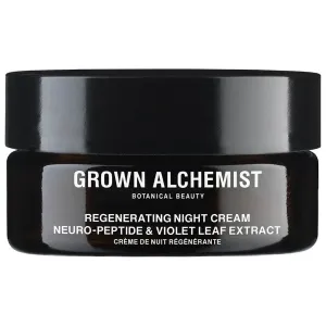 Grown Alchemist Crema da notte rigenerante Neuro-Peptide & Violet Leaf Extract (Regenerating Night Cream) 40 ml