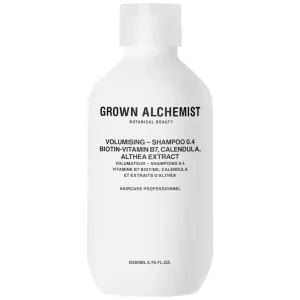 Grown Alchemist Shampoo volumizzante per capelli Biotin-Vitamin B7, Calendula, Althea Extract (Volumising Shampoo) 200 ml