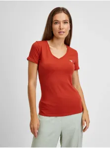 Red Women's T-Shirt Guess - Women #898312