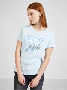 T-shirt da donna Guess Light Blue