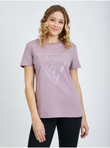 Light Purple Women's T-Shirt Guess Adele - Women #803882